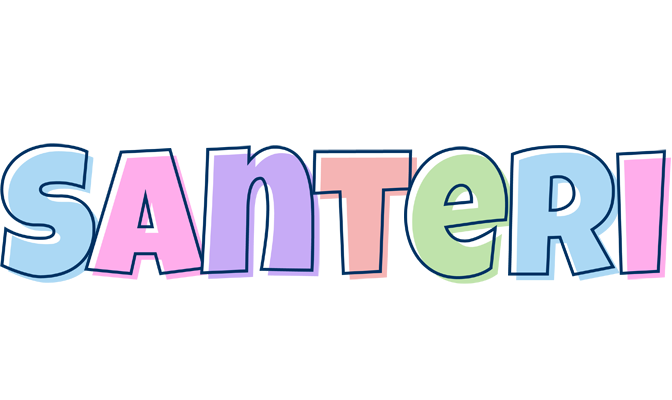 Santeri pastel logo