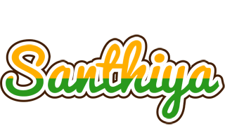 Santhiya banana logo