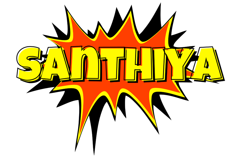 Santhiya bazinga logo