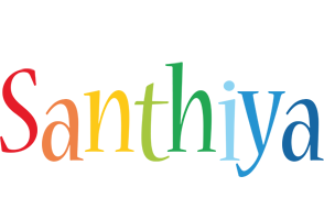 Santhiya birthday logo