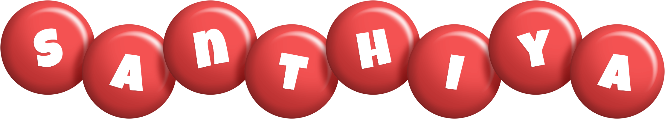 Santhiya candy-red logo