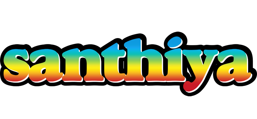 Santhiya color logo