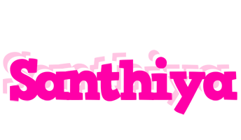 Santhiya dancing logo