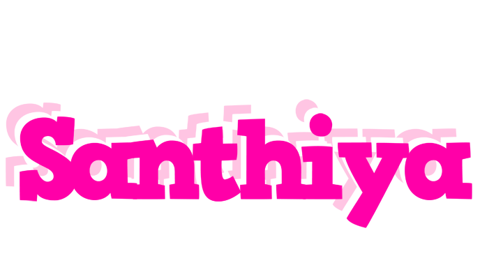 Santhiya dancing logo