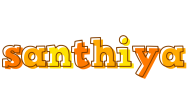 Santhiya desert logo