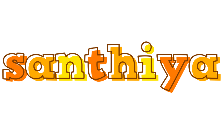 Santhiya desert logo