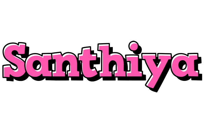 Santhiya girlish logo
