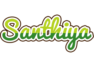 Santhiya golfing logo