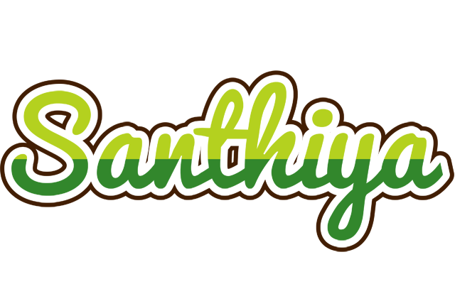Santhiya golfing logo