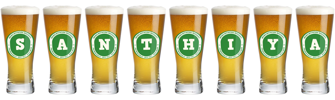 Santhiya lager logo