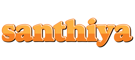 Santhiya orange logo