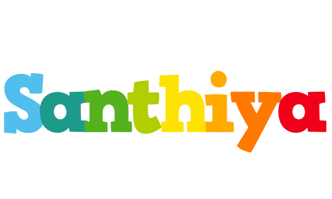 Santhiya rainbows logo