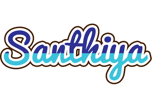 Santhiya raining logo