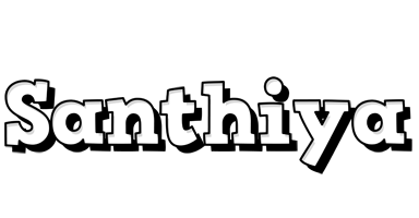 Santhiya snowing logo