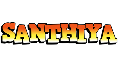 Santhiya sunset logo