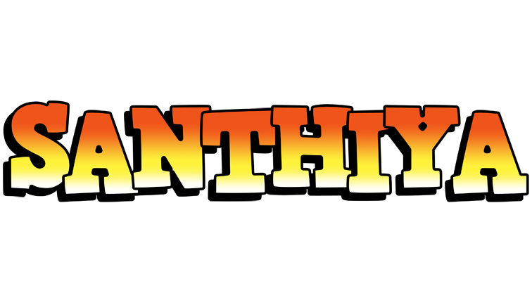 Santhiya sunset logo