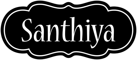 Santhiya welcome logo