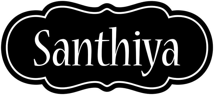 Santhiya welcome logo