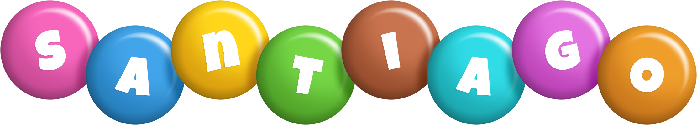 Santiago candy logo