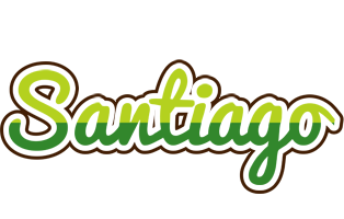 Santiago golfing logo