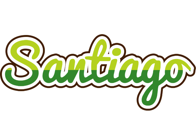 Santiago golfing logo