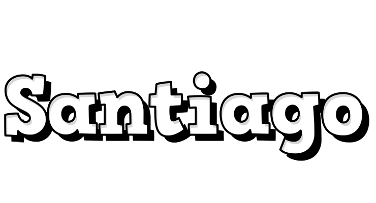 Santiago snowing logo