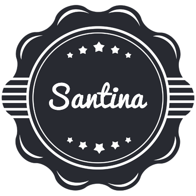 Santina badge logo