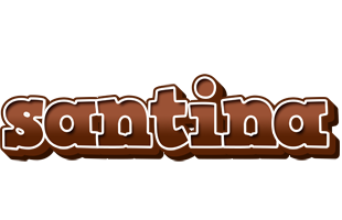 Santina brownie logo