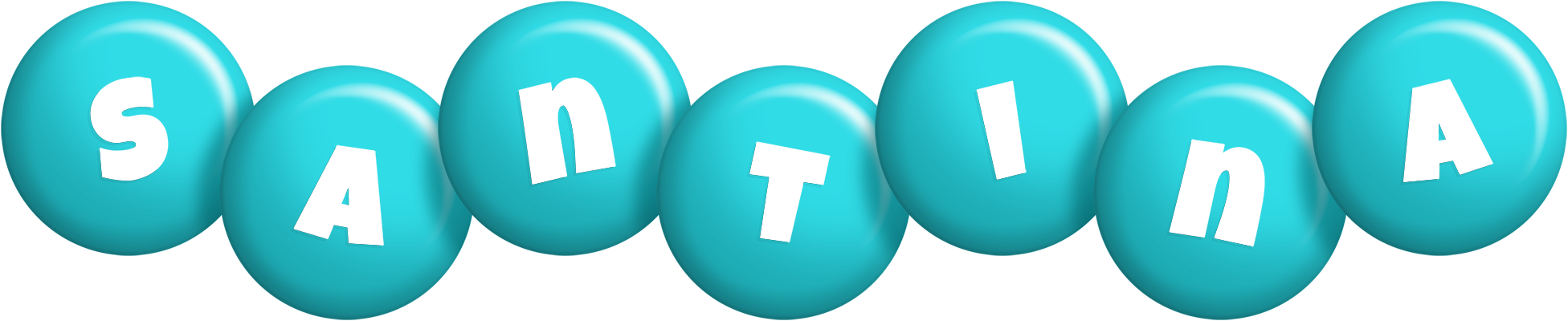 Santina candy-azur logo