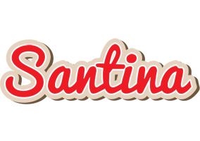 Santina chocolate logo