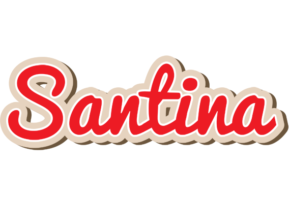 Santina chocolate logo