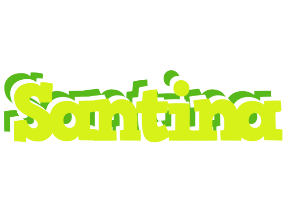Santina citrus logo
