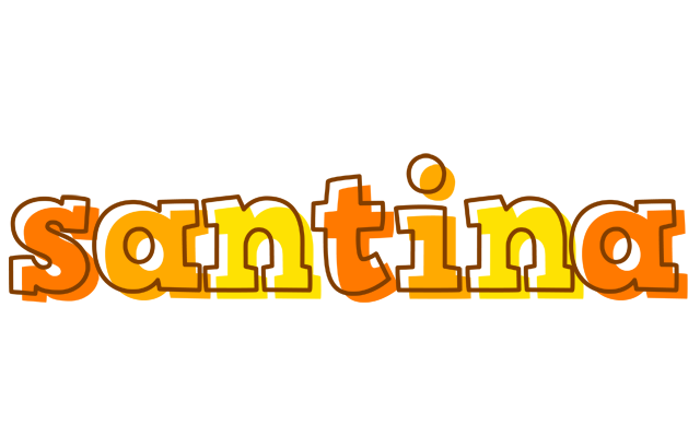 Santina desert logo