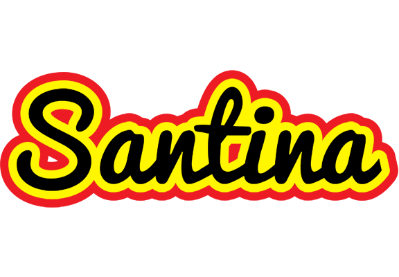Santina flaming logo