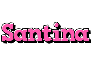 Santina girlish logo