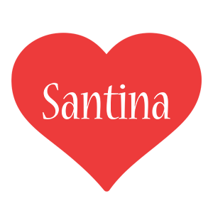 Santina love logo