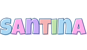 Santina pastel logo