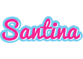 Santina popstar logo