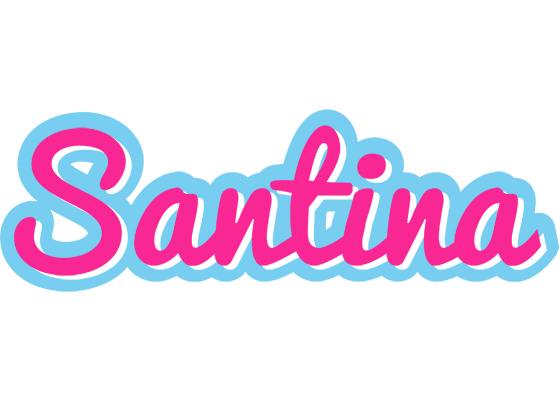 Santina popstar logo