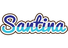 Santina raining logo