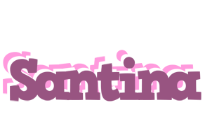 Santina relaxing logo