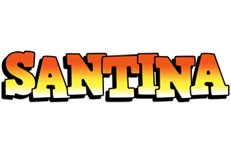 Santina sunset logo