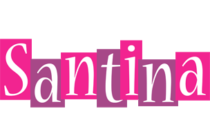 Santina whine logo