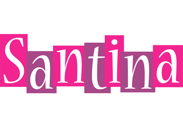 Santina whine logo