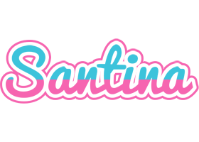 Santina woman logo