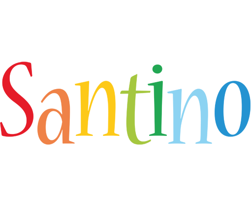 Santino birthday logo