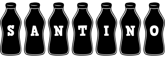 Santino bottle logo