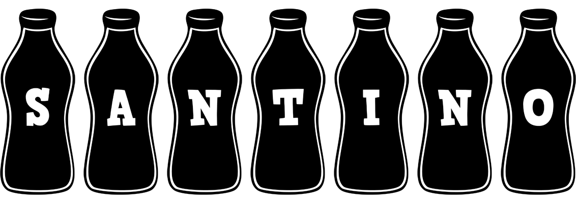 Santino bottle logo