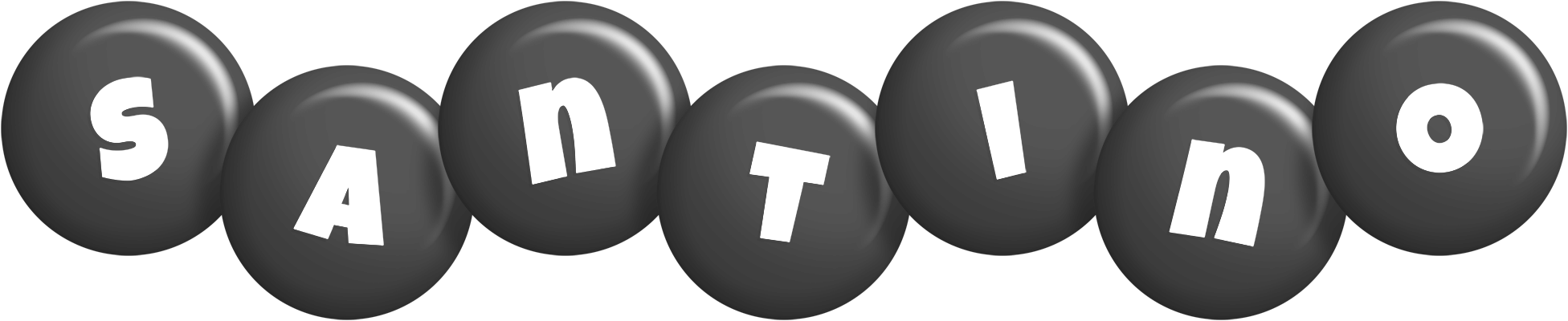 Santino candy-black logo