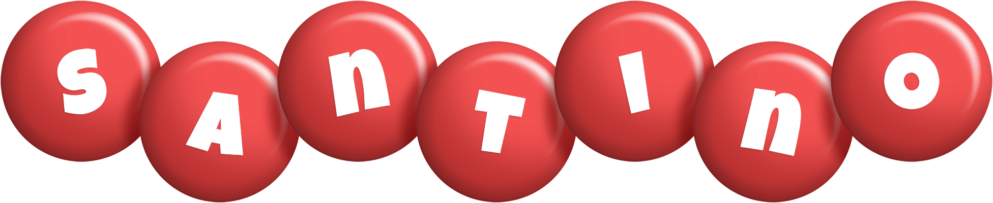 Santino candy-red logo